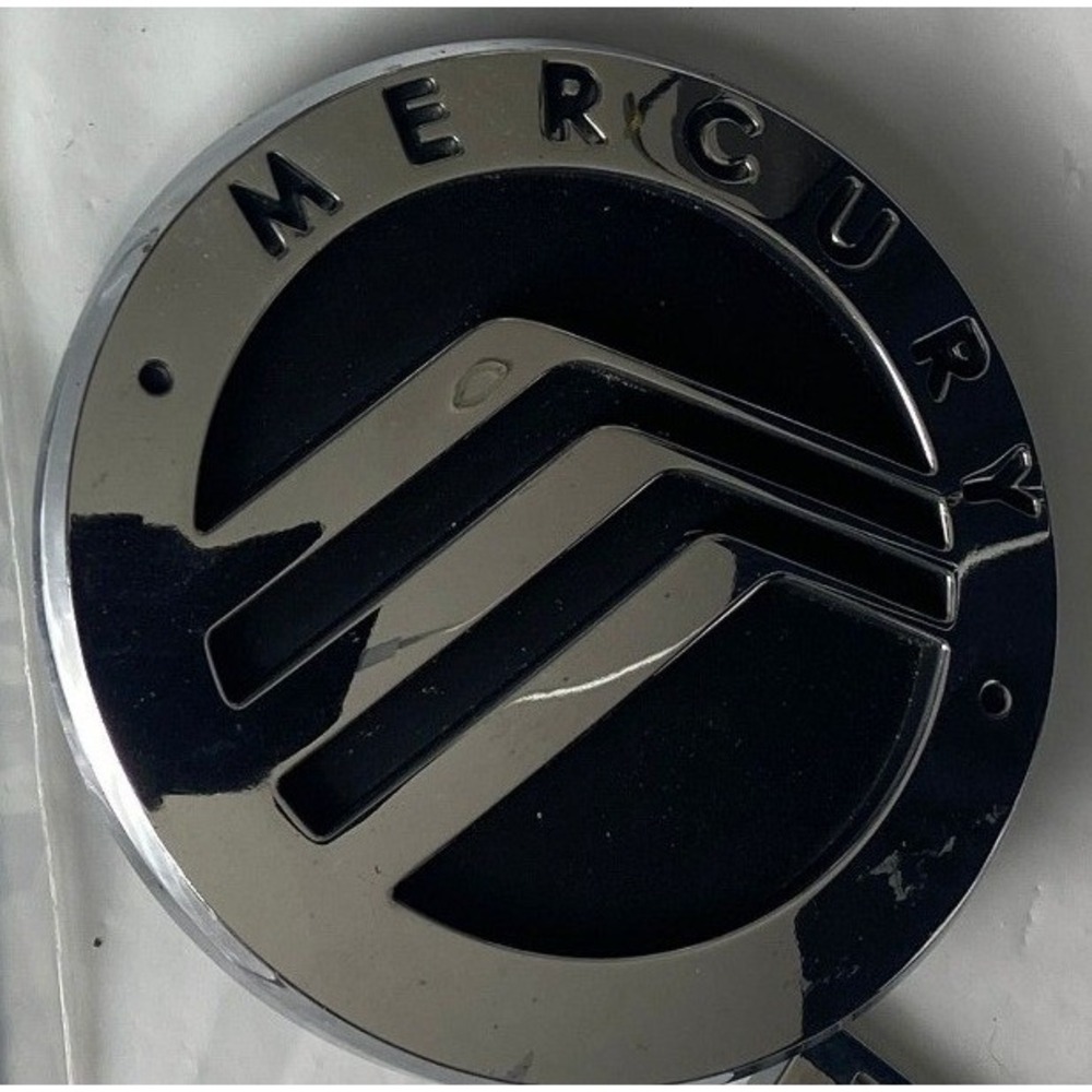 Mercury Emblem Badge Logo Chrome Blue Car‎ Truck Emblem
